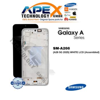 Samsung Galaxy A26 5G (SM-A266) LCD Screen Display - White (Assembled) – GH82-37049B