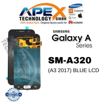 Samsung Galaxy A3 (SM-A320) LCD Screen Display - Blue (Service Pack) – GH97-19732C