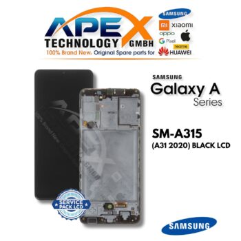 Samsung Galaxy A31 (SM-A315) Écran LCD - Noir (Assemblé) – GH82-22905A