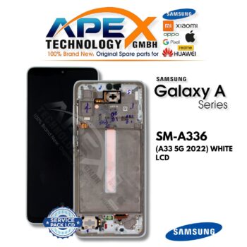 Samsung Galaxy A33 5G (SM-A336) Display LCD - Bianco (Service Pack) – GH82-28143B