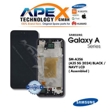 Samsung Galaxy A35 5G (SM-A356) Display LCD - Nero / Blu navy (Assemblato) – GH82-34221A