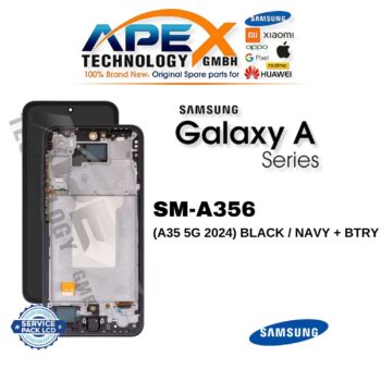 Samsung Galaxy A35 5G (SM-A356) Display LCD - Nero / Blu navy (Service Pack) – GH82-34223A
