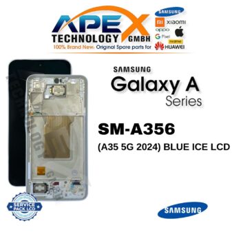 Samsung Galaxy A35 5G (SM-A356) Display LCD - Blue Ice (Service Pack) – GH82-34221B