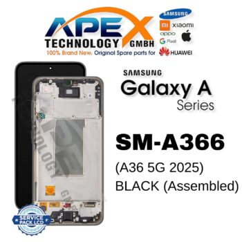 Samsung Galaxy A36 5G (SM-A366) Display LCD - Nero (Assemblato) – GH82-36841A