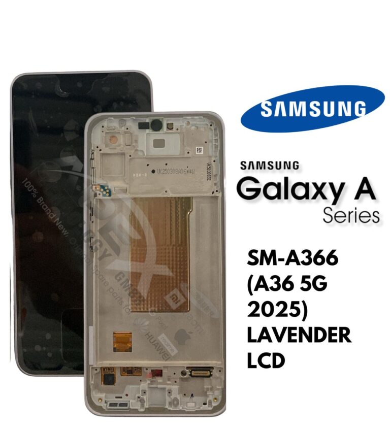 Samsung Galaxy A36 5G (SM-A366) Pantalla LCD - Lavender (Service Pack) – GH82-36841D