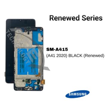 Samsung Galaxy A41 (SM-A415) Display LCD - Nero (Service Pack) – GH82-22860A