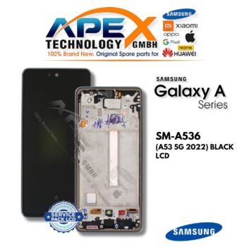 Samsung Galaxy A53 5G (SM-A536) Display LCD - Nero (Service Pack) – GH82-28026A