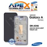 Samsung Galaxy A54 5G (SM-A546) Ecrã LCD - Violeta claro (Service Pack) – GH82-31231D