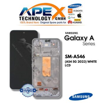Samsung Galaxy A54 5G (SM-A546) Display LCD - Bianco (Service Pack) – GH82-31231B