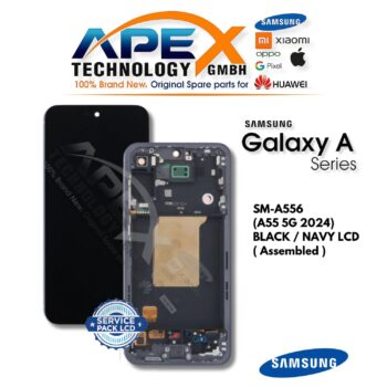 Samsung Galaxy A55 5G (SM-A556) Display LCD - Nero / Blu navy (Assemblato) – GH82-34305A