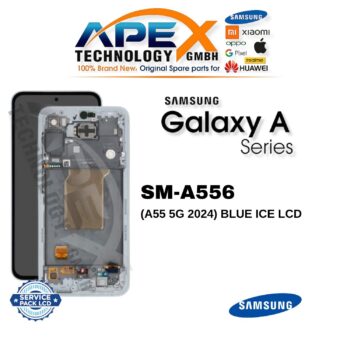 Samsung Galaxy A55 5G (SM-A556) Display LCD - Blue Ice (Service Pack) – GH82-34305B