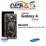 Samsung Galaxy A55 5G (SM-A556) Display LCD - Lavender / Lilac (Service Pack) – GH82-34307C