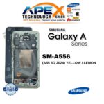 Samsung Galaxy A55 5G (SM-A556) LCD-Display - Gelb / Lemon (Service Pack) – GH82-34305D
