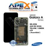 Samsung Galaxy A55 5G (SM-A556) Display LCD - Giallo / Lemon (Assemblato) – GH82-34305D