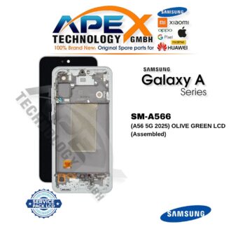 Samsung Galaxy A56 5G (SM-A566) Display LCD - Olive Green (Assemblato) – GH82-36829C