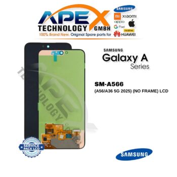 Samsung Galaxy A56/A36/A37 5G (SM-A566/A366/A376) Display LCD - (senza cornice) (Service Pack) – GH82-36827A
