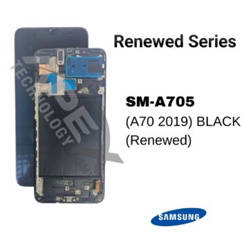 Samsung Galaxy A70 (SM-A705) Display LCD - Nero (con cornice) (Service Pack) – GH82-19747A