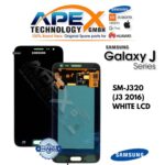Samsung Galaxy J3 (SM-J320) Ecrã LCD - Branco (Service Pack) – GH97-18414A