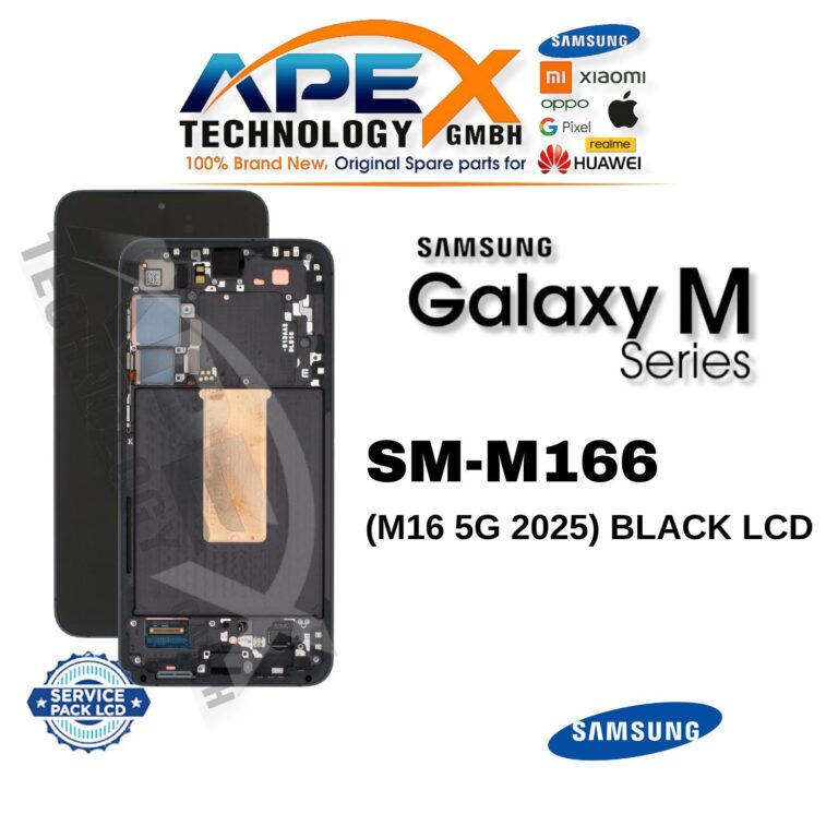Samsung Galaxy M16 5G (SM-M166) Display LCD - Nero (Service Pack) – GH82-37076A