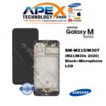 Samsung Galaxy M21/M30s (SM-M215/M307) Pantalla LCD - Negro + Microphone (Service Pack) – GH82-22509A