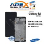 Samsung Galaxy M22/F22 (SM-M225/E225) LCD-Display - Schwarz (Montiert) – GH82-26153A