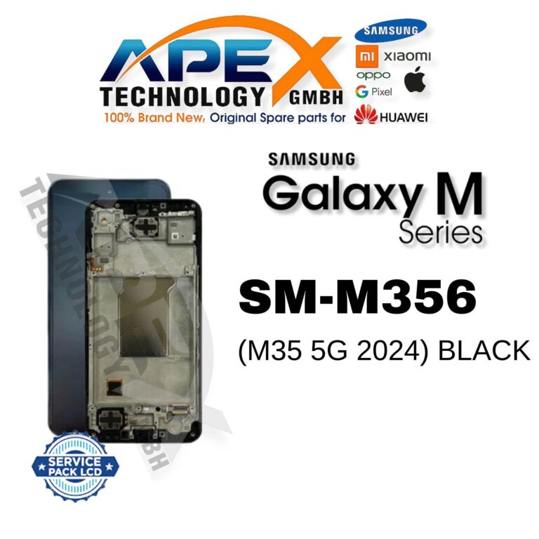 Samsung Galaxy M35 5G (SM-M356) Ecrã LCD - Preto (Service Pack) – GH82-35001A