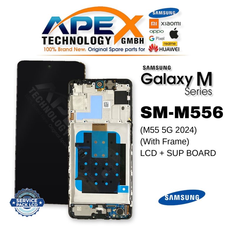 Samsung Galaxy M55 5G (SM-M556) LCD-Display - (mit Rahmen) (Service Pack) – GH83-10470A