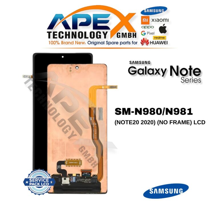 Samsung Galaxy NOTE20 (SM-N980/N981) Ecrã LCD - (sem moldura) (Service Pack) – GH96-13566A