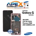 Samsung Galaxy S21 5G (SM-G991) Pantalla LCD - Phantom Pink (sin cámara) (Ensamblado) – GH82-27255D