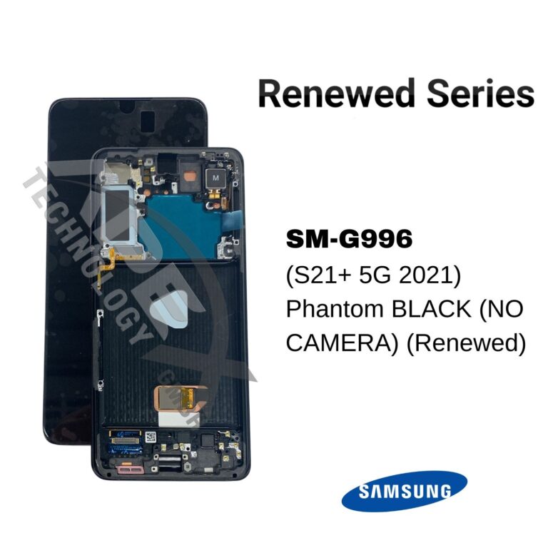 Samsung Galaxy S21+ 5G (SM-G996) Display LCD - Phantom Black (senza fotocamera) (Service Pack) – GH82-27268A