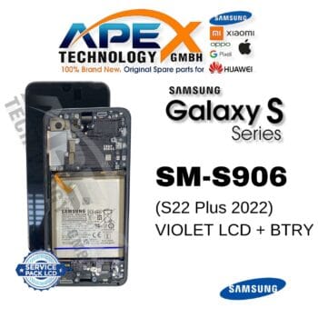 Samsung Galaxy S22 Plus (SM-S906) Display LCD - Viola (Service Pack) – GH82-27499F