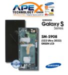 Samsung Galaxy S22 Ultra (SM-S908) Ecrã LCD - Verde (Service Pack) – GH82-27488D