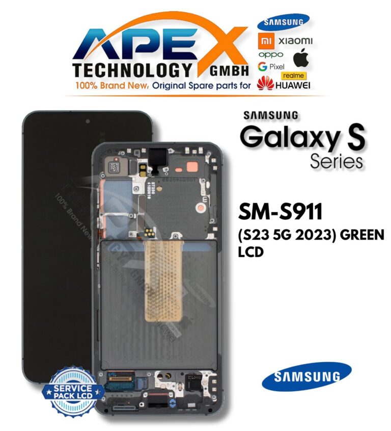 Samsung Galaxy S23 5G (SM-S911) Display LCD - Verde (Service Pack) – GH82-30480C