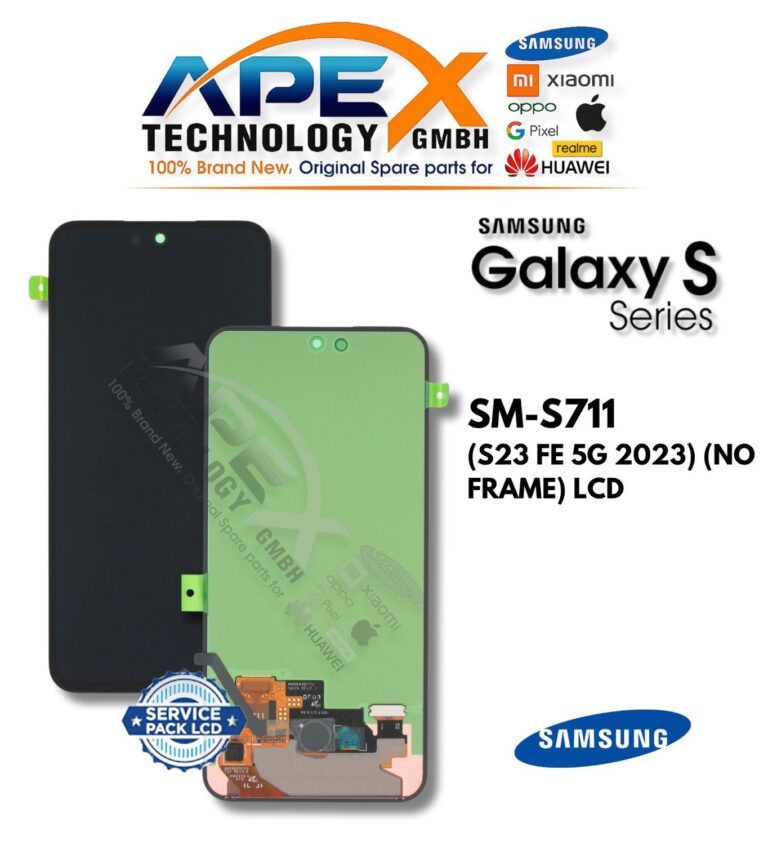 Samsung Galaxy S23 FE 5G (SM-S711) LCD Screen Display - (no Frame) (Service Pack) – GH82-32856A