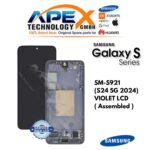 Samsung Galaxy S24 5G (SM-S921) Écran LCD - Violet (Assemblé) – GH82-33287C