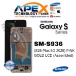 Samsung Galaxy S25 Plus 5G (SM-S936) Display LCD - Rosa Oro (Assemblato) – GH82-36368F