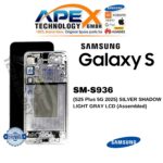 Samsung Galaxy S25 Plus 5G (SM-S936) Pantalla LCD - Silver Shadow / Gris claro (Ensamblado) – GH82-36368A