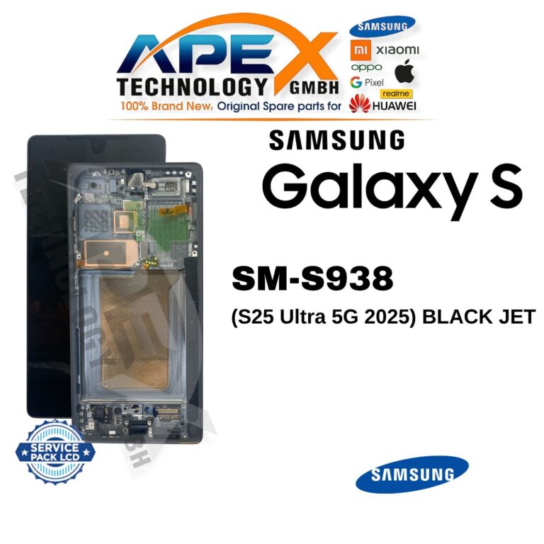 Samsung Galaxy S25 Ultra 5G (SM-S938) Ecrã LCD - Black Jet (Service Pack) – GH82-36387D