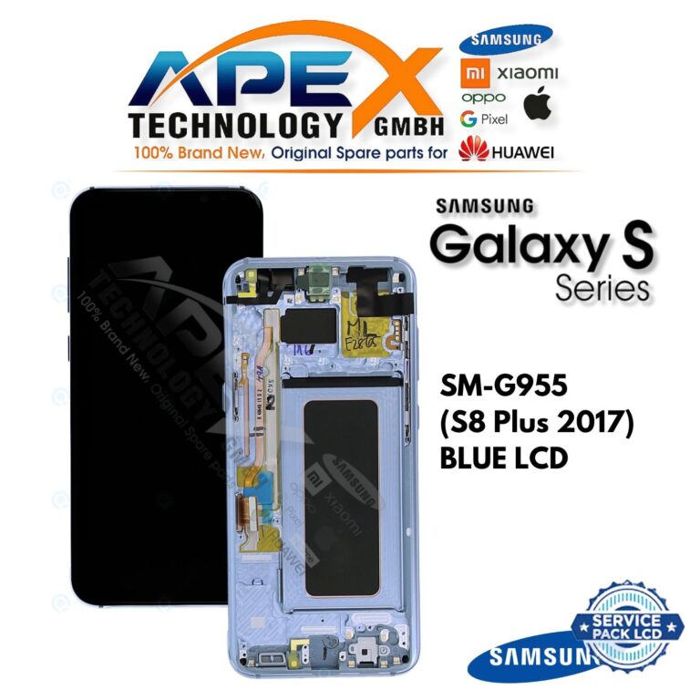 Samsung Galaxy S8 Plus (SM-G955) Display LCD - Blu (Service Pack) – GH97-20469D