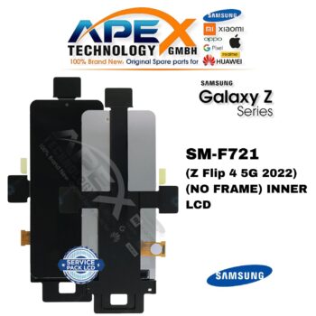 Samsung Galaxy Z Flip 4 5G (SM-F721) LCD Screen Display - (no Frame) Inner (Service Pack) – GH96-15162A