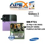 Samsung Galaxy Z Flip-4 5G (SM-F721) Display LCD - Viola/ Bora Purple esterno (Service Pack) – GH97-27947B