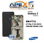 Samsung Galaxy Z Flip 5 5G (SM-F731) Pantalla LCD - Cream interior (Service Pack) – GH82-31827B