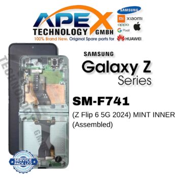 Samsung Galaxy Z Flip 6 5G (SM-F741) Display LCD - Mint interno (Service Pack) – GH82-35013D