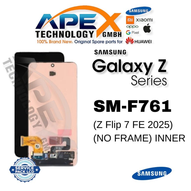Samsung Galaxy Z Flip 7 FE (SM-F761) Ecrã LCD - (sem moldura) interior (Service Pack) – GH82-37735A