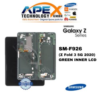 Samsung Galaxy Z Fold 3 5G (SM-F926) Pantalla LCD - Verde interior (Service Pack) – GH82-26283B