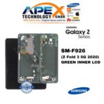 Samsung Galaxy Z Fold 3 5G (SM-F926) LCD Screen Display - Green Inner (Assembled) – GH82-26283B