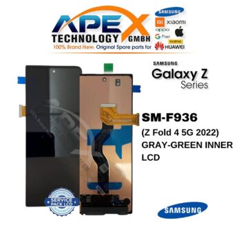 Samsung Galaxy Z Fold 4 5G (SM-F936) Pantalla LCD - Gris-green interior (Ensamblado) – GH82-29461B