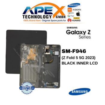 Samsung Galaxy Z Fold 5 5G (SM-F946) Pantalla LCD - Negro interior (Ensamblado) – GH82-31842A