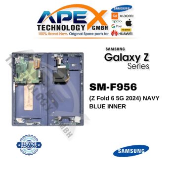 Samsung Galaxy Z Fold 6 5G (SM-F956) Ecrã LCD - Azul-marinho interior (Montado) – GH82-35042C