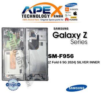 Samsung Galaxy Z Fold 6 5G (SM-F956) Ecrã LCD - Prateado interior (Service Pack) – GH82-35042A